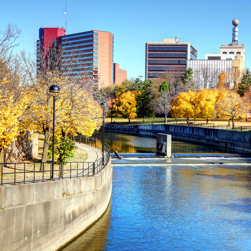 a bridge over a body of water